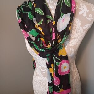 Kate Spade Floral Garden Scarf NWT